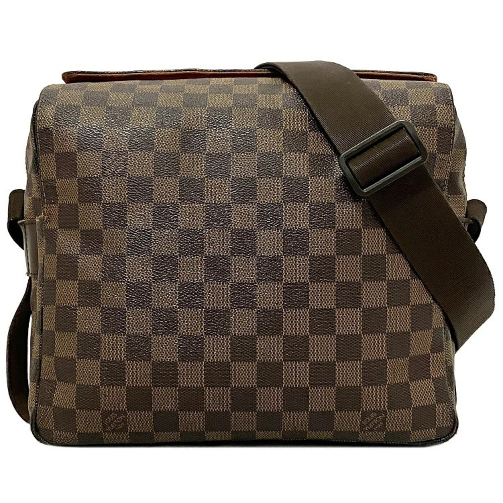 Louis Vuitton Naviglio Messenger Bag Brown Damier Ebene Brown Shoulder LV